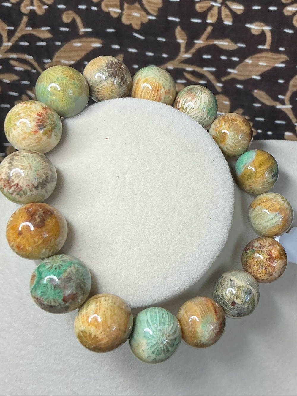 High Quality Coral Jade - Green and Teal #2